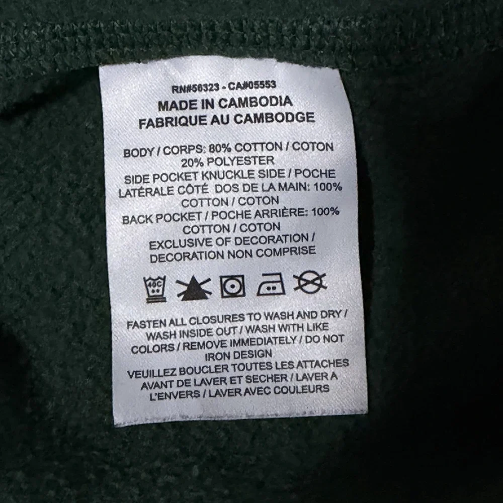 Nike Club Fleece Men's Fleece Joggers Fir/Fir FN3094-323 Size L Chenille Logo - Picture 4 of 8
